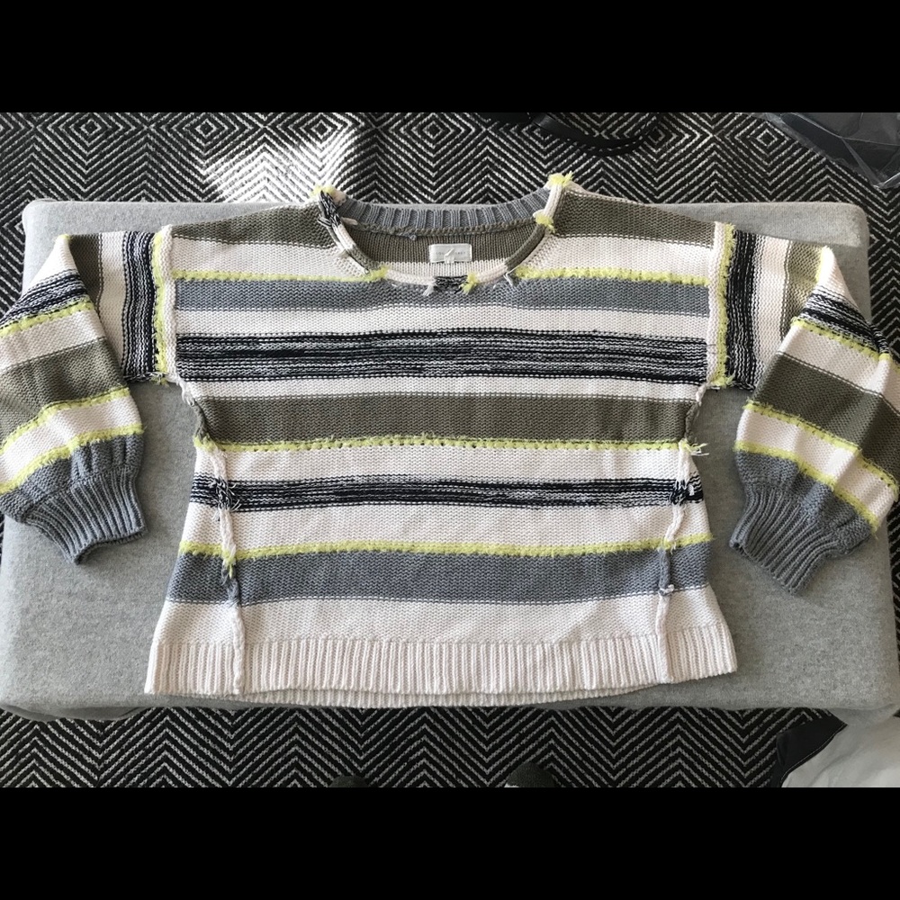 Lou & Grey cotton sweater with bell sleeves